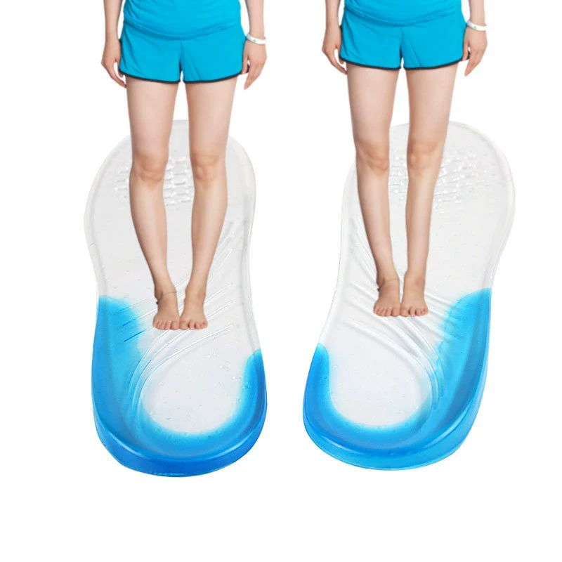 Новая натуральная O прозрачная укороченная стелька, гелевая коррекция ног, противоизносные туфли на высоком каблуке, однослойная обувь, противоизносные