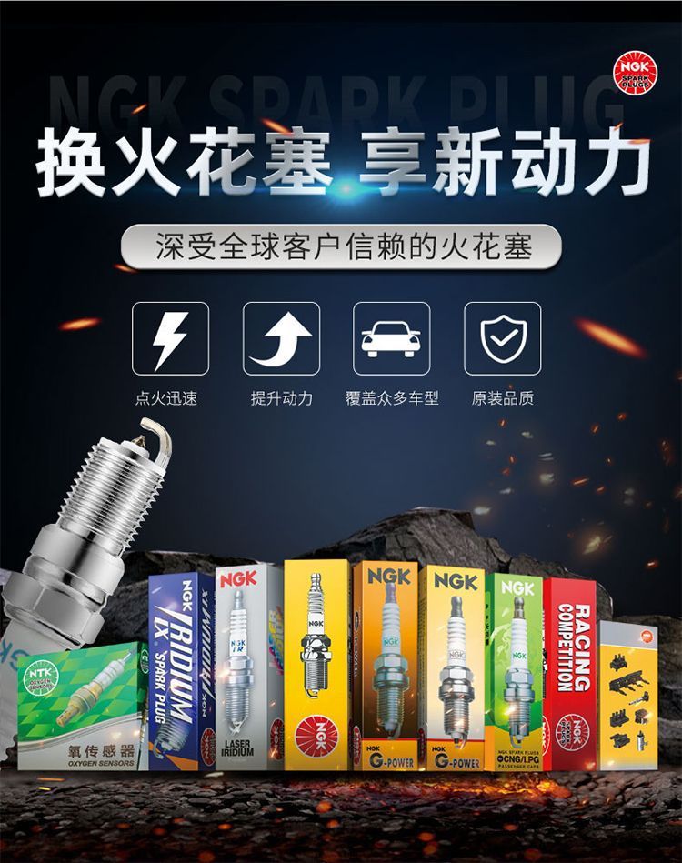 Ngk Iridium Platinum Spark Plugs for Mazda 2/3/5/6 Ruiyi Cx-4 Atenza Axela Cx-5 Xingcheng