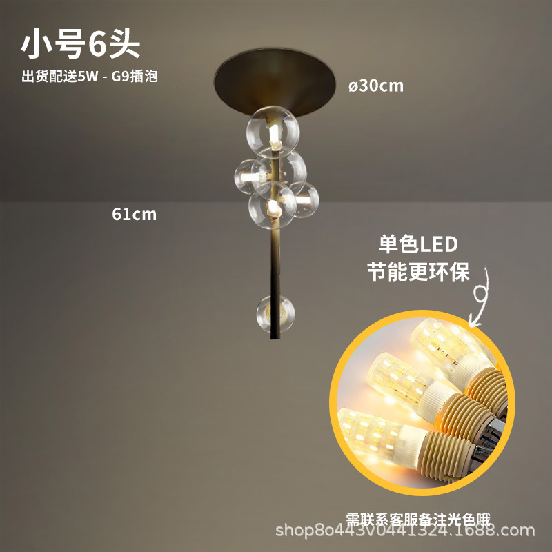 Diseñador de recepción de luces rojas de estilo nórdico diseñador de lámparas de luz comercial modernas bar superior lujoso restaurante de red de succión