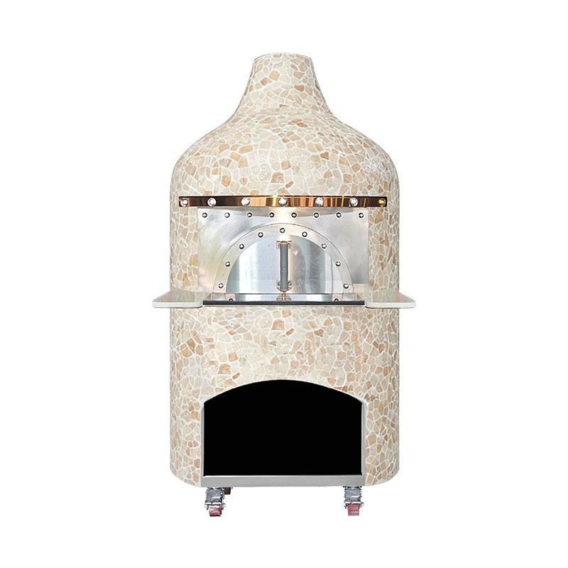 Horno de pizza de samurai negro de acero inoxidable de alta temperatura horno de gas eléctrico de alta temperatura para restaurantes occidentales comerciales