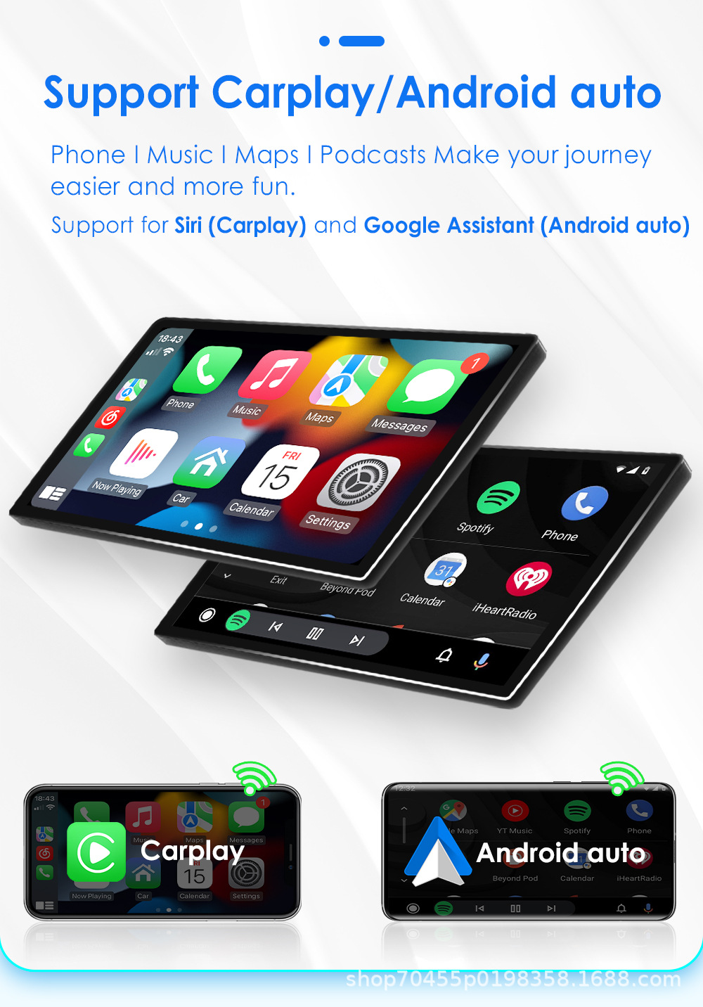 Cross-border Android navigation is suitable for 12 Mazda 3 Star Aveo Ma San multimedia large screen car navigator