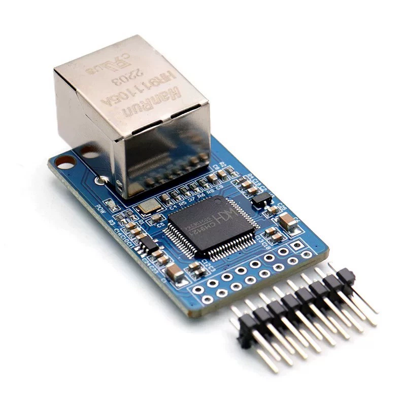 CH9121 модуль промышленного класса последовательный порт Ethernet модуль последовательный сервер монокристальный сетевой модуль