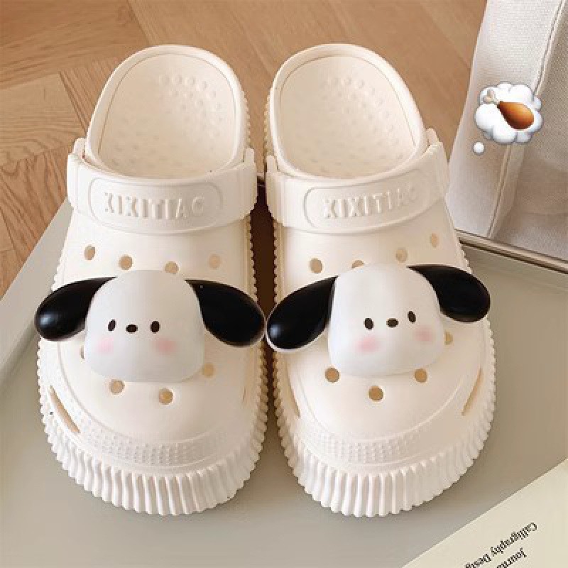 2288 긴귀견 한쌍 [밀크화이트]