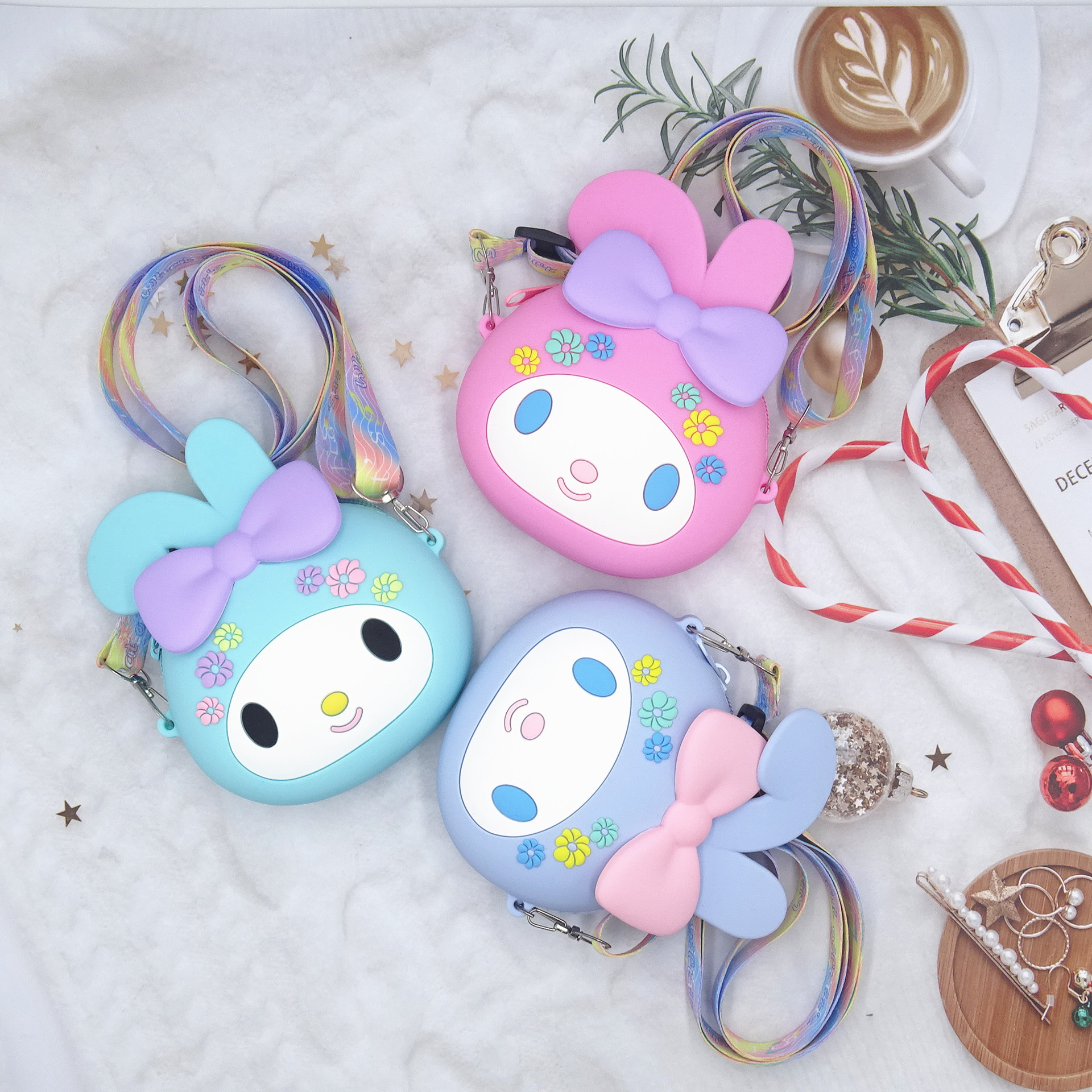 惊爆低价儿童斜挎包小女孩零钱包随身带钥匙包义乌零钱包定做厂家