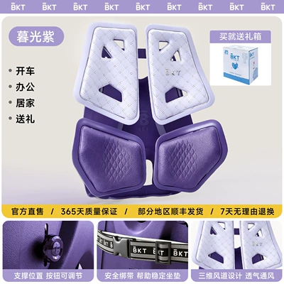 Waist support: Back Support Cushion - twilight-purple-mens-gift-box