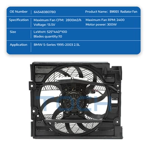 64548380780 E39 Fan Nəzarət Modulu ilə