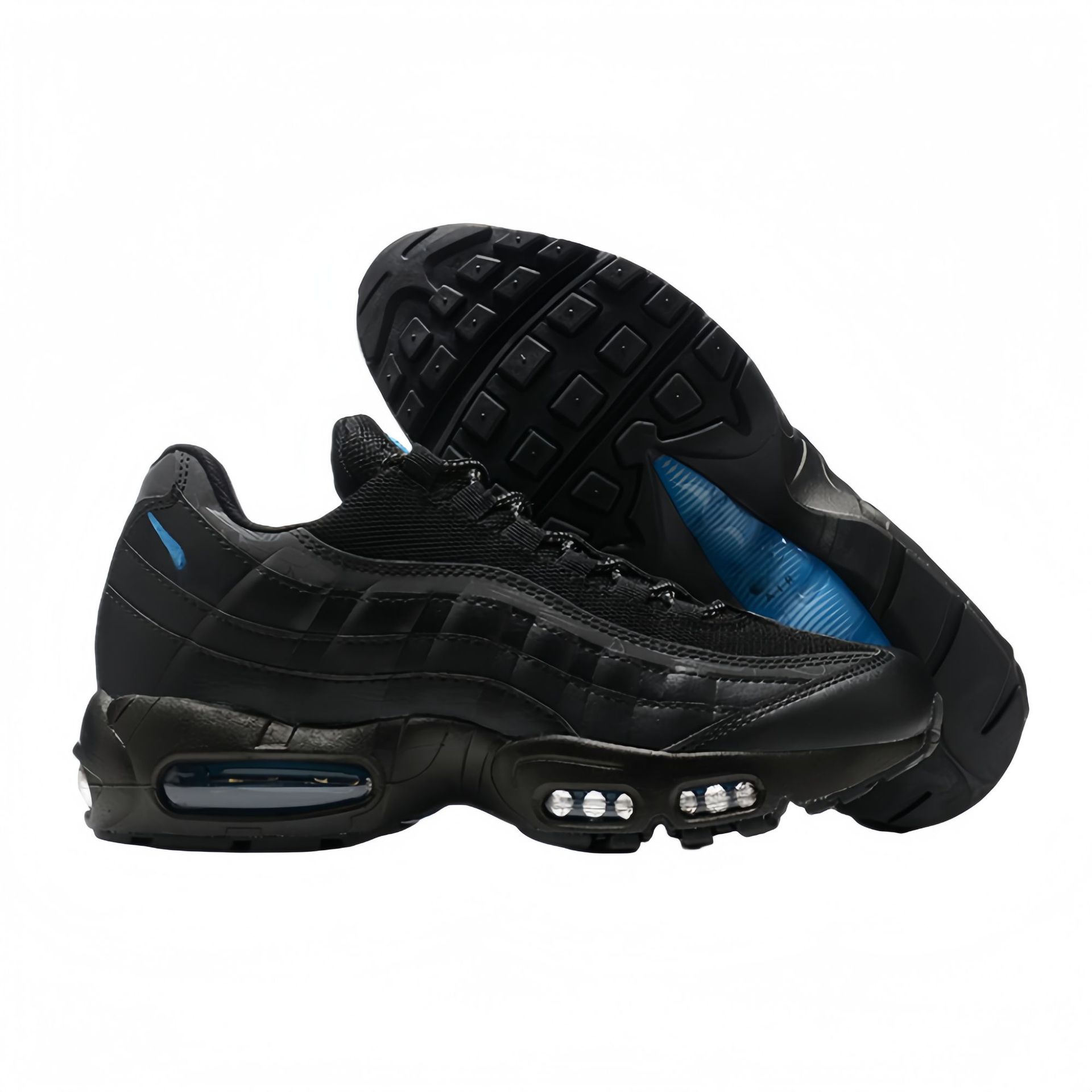 Max95 검정색과 파란색 후크 바닥 40-46