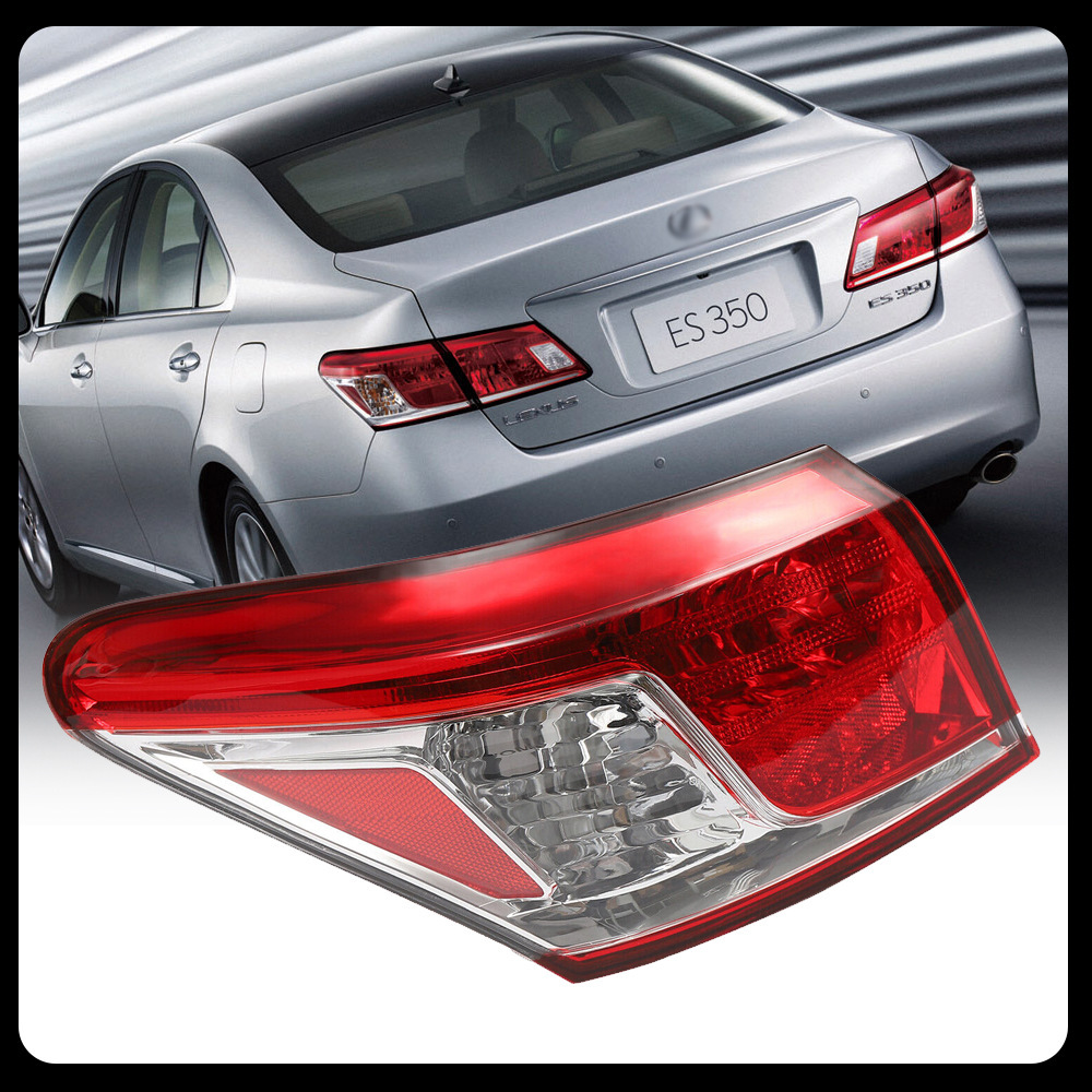 Aplicable a Lexus 10 / 11 / 12 Lexus ES350 semiaconjunto de luz trasera de retroceso cubierta de luz de freno