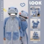 新款加厚冬季连帽家居服