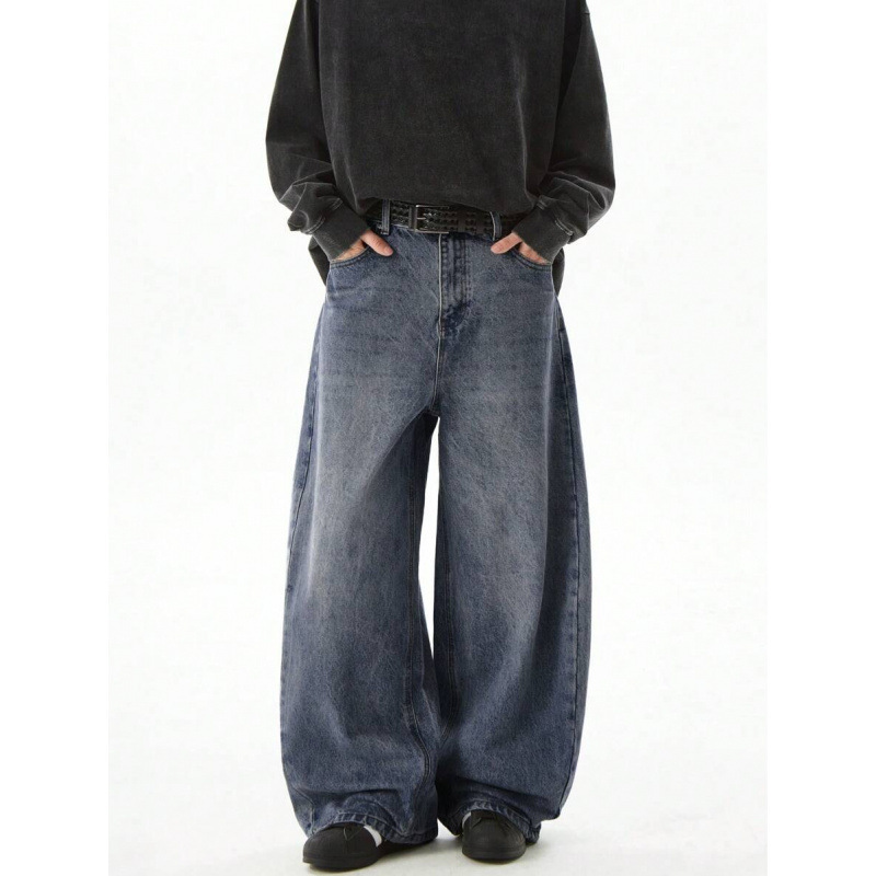 Autumn New Cross-Border Export Jeans Street Style Loose Boyfriend Jeans