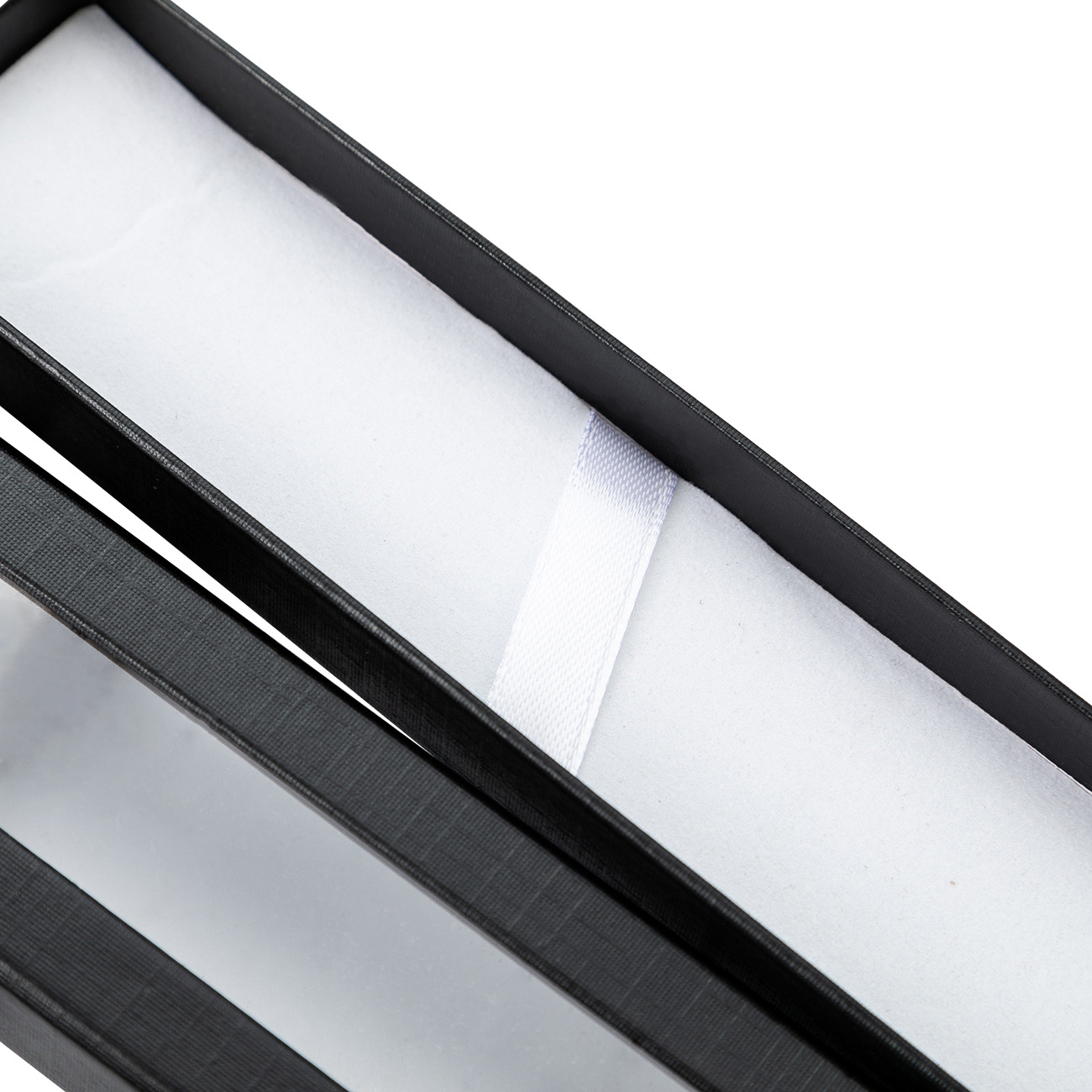 En stock al por mayor tapa pluma caja Ventana de alta gama caja de regalo de papelería de publicidad caja de la pluma de impresión LOGO