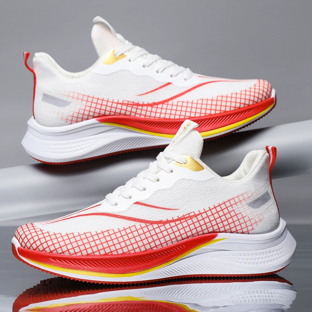 Спортивная обувь новая мужская сетка дышащая спортивная обувь повседневная мода мода дикая легкая студенческая обувь