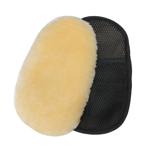 Shoe polishing cloth, imitation wool shoe polishing gloves, oil polishing, hygienic, non-harming leather clothing and bag cleaning and care gloves