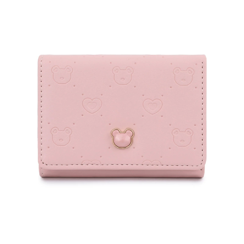 泰莉安 Fashionable cute brand wallet, wholesale, with little bears