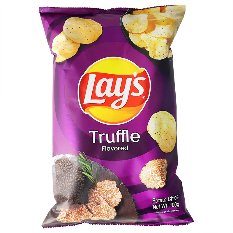 Чипсы Lay's le-style черный трюфель вкус испанских морепродуктов, чтобы удовлетворить тягу, сухие закуски оптом