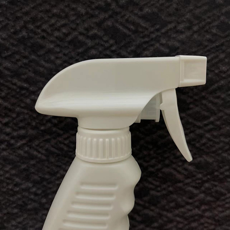28-400 spray bottle nozzle hand button cleaner nozzle acid and alkali resistant plastic spray gun 28/410 White