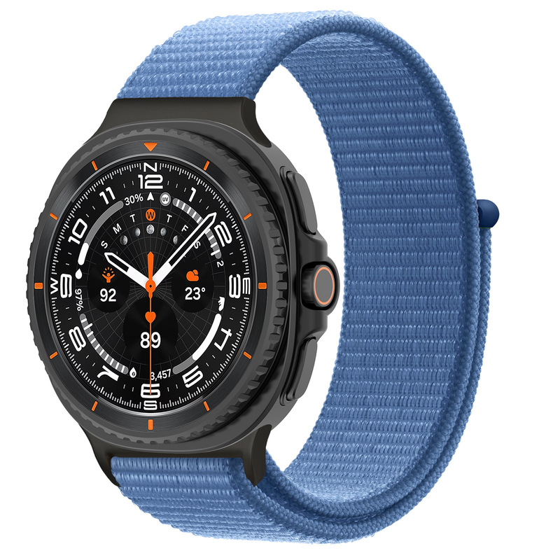 适用三星watch8手表带Galaxy watch8Classic魔术贴回环式尼龙表带|undefined