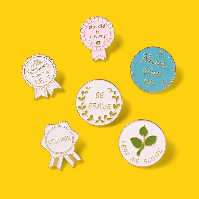 Fashion Pin Geometric Alloy Stoving Varnish No Inlaid Unisex Brooches display picture 9