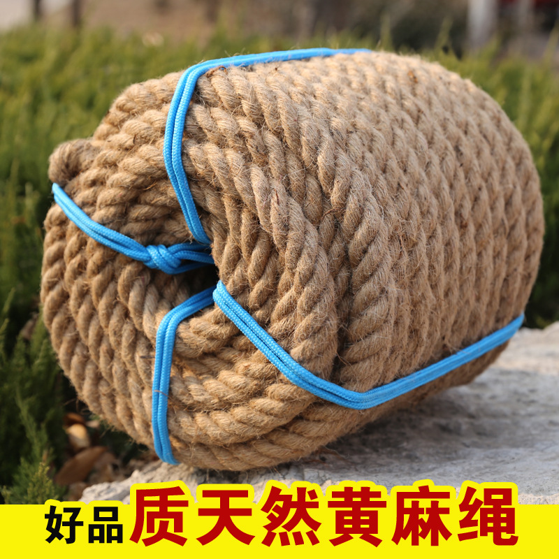 麻縄の卸売りのメーカーの細い麻縄の工芸品の装飾の縄の猫は柱の縄をつかんで川の縄を抜きます。|undefined