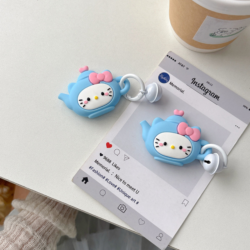 かわいい iPhone Apple トラッカー保護カバー Airtag 紛失防止デバイス収納ボックス漫画シリコンソフトケースに適しています|undefined