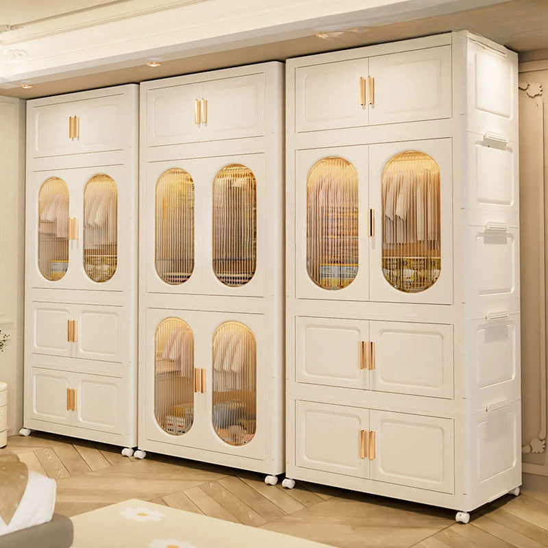 Шкаф для хранения, складной домашний шкаф для взрослых, детская спальня, пластиковый шкаф для хранения одежды, детский шкаф для хранения