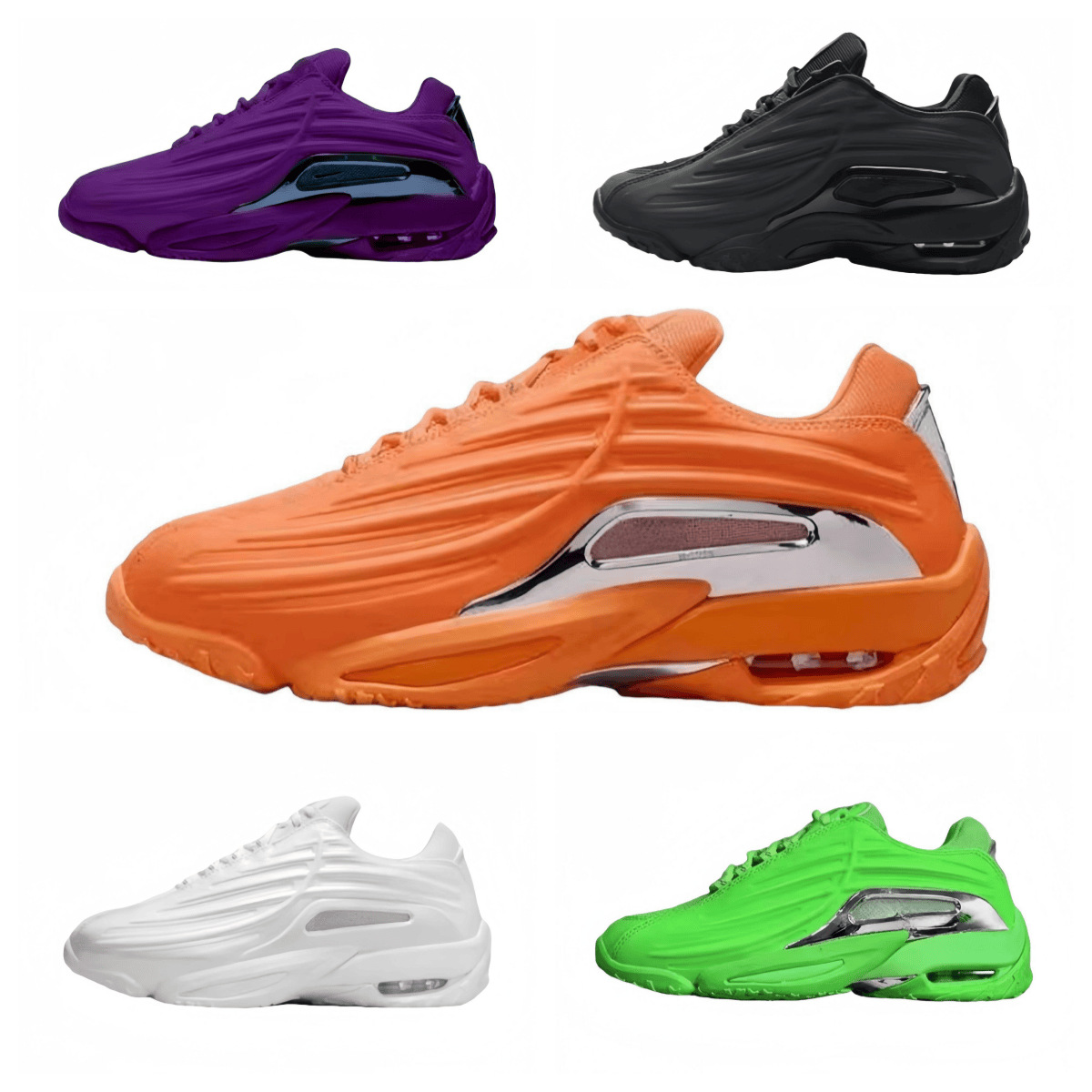 푸톈 크로스보더 HotStep Terra2 공동 브랜드 오리슈즈 남녀공용 대형 사이즈 농구화 에어쿠션 런닝 운동화