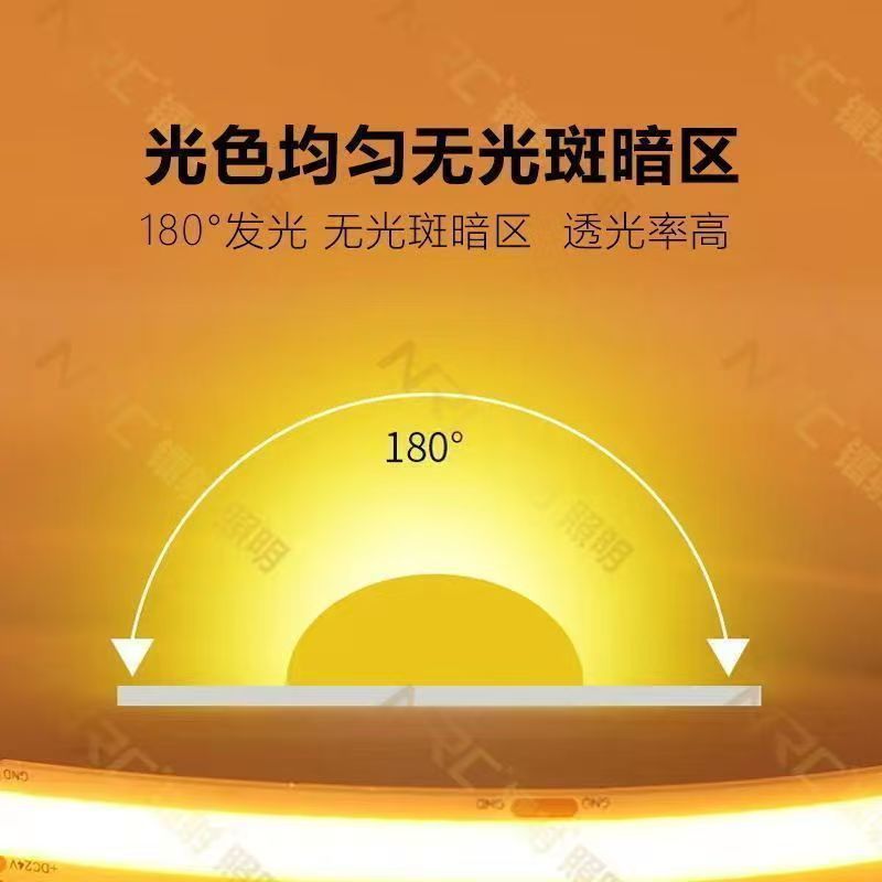 太阳能COB灯带户外防水超亮室外庭院阳台吊顶感应夜市氛围一体led|undefined