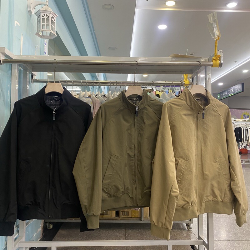 Japanese-Style Men's and Women's Casual Harrington Stand-Collar Long-Sleeve Zip-Up Loose Jacket Spring Jacket 484610 Japanese-Style Men's and Women's Casual Harrington Stand-Collar Long-Sleeve Zip-Up Loose Jacket Spring Jacket 484610