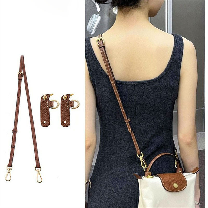 Factory direct Longxiang mini bag shoulder strap longcham Longxiang mini dumpling bag modification bag with accessories
