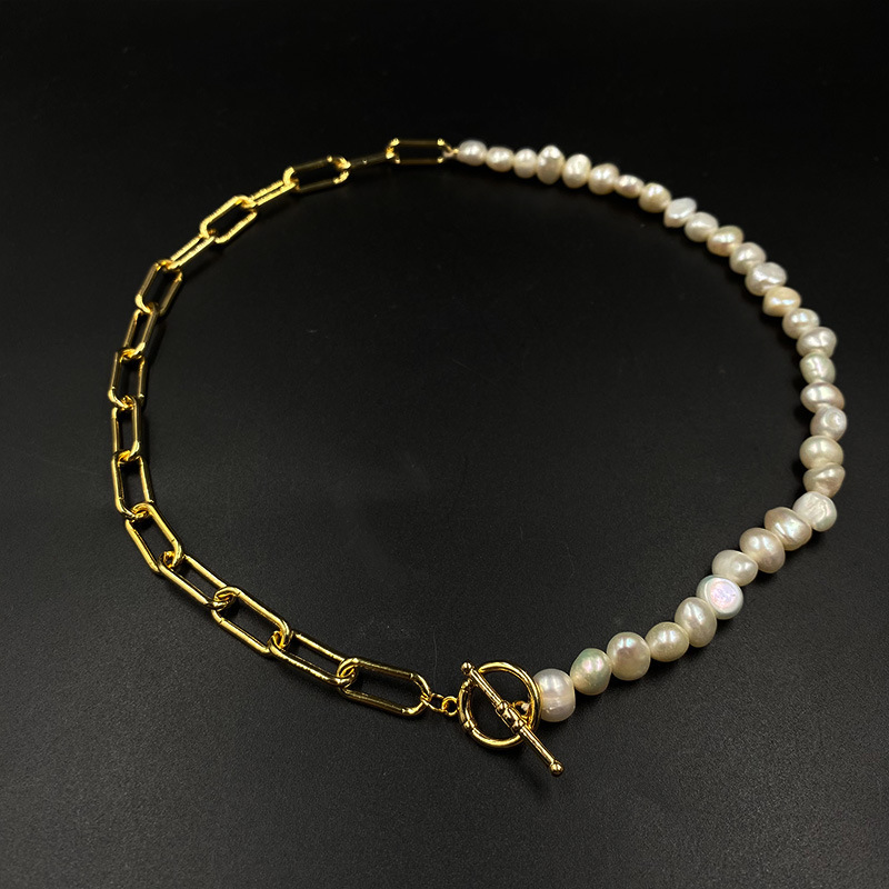 Wholesale Jewelry Fashion Pearl Pearl Copper Necklace display picture 1