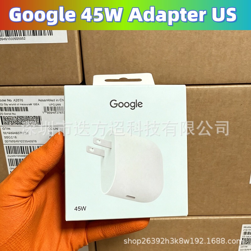 Google 45W Us Standard Charger Is Suitable for Google Mobile Phones Pixel10P/9P Fast Charging Adapter Cross-Border Us Google 45W Us Standard Charger Is Suitable for Google Mobile Phones Pixel10P/9P Fast Charging Adapter Cross-Border Us