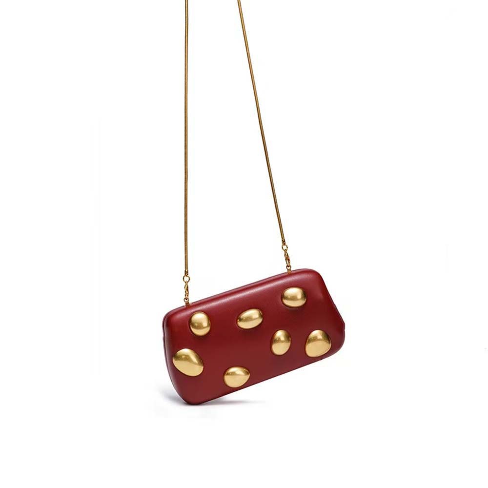 Borsa a tracolla geometrica donna pochette vintage elegante in pu_voghion.com