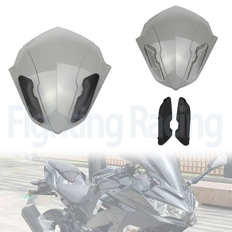 Nvx Motorcycle Electric Vehicle Front Windshield Modification Pc Transparent Blackened Model Non-Destructive Installation High-Value Windshield Cover