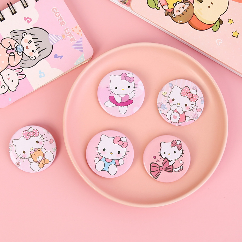 サンリオバーブリキバッジハローキティブローチ漫画バッジスクールバッグペンダント小さなギフト記念メダル|undefined