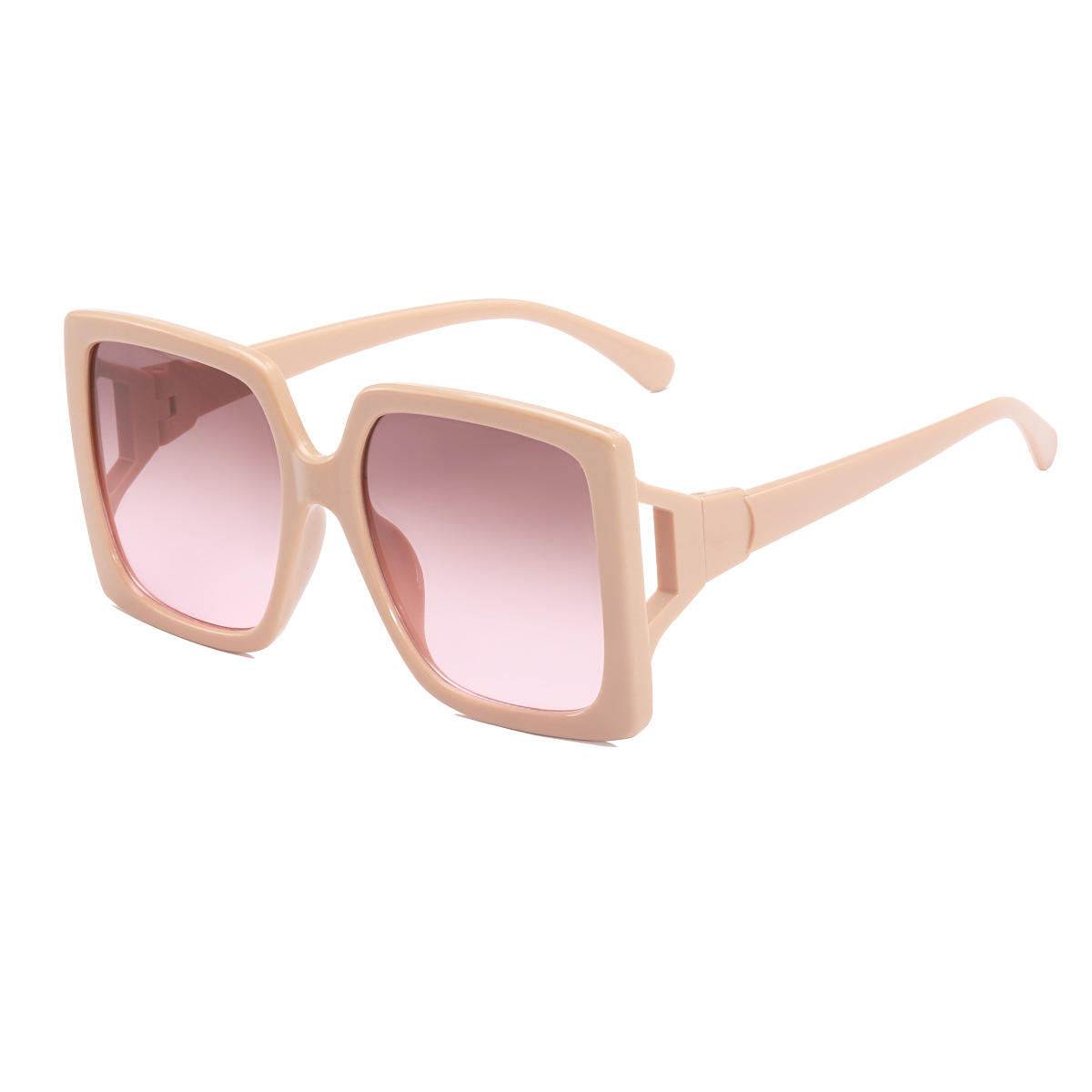 2022 nueva moda europea y americana gafas de sol cuadradas color de jalea gafas de sol huecas ins gafas de sol de moda transfronterizas