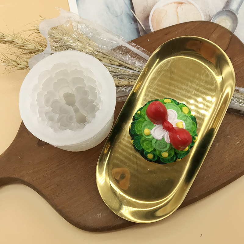 Лук рождественская елка щепотка плесень ручной переворачивания diy ароматерапевтические свечи расширенные ароматизированный гипс капель клей формы