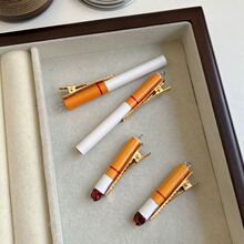 搞怪趣味香烟发夹辣妹发卡创意网红个性头饰夹女仿真刘海发饰侧边