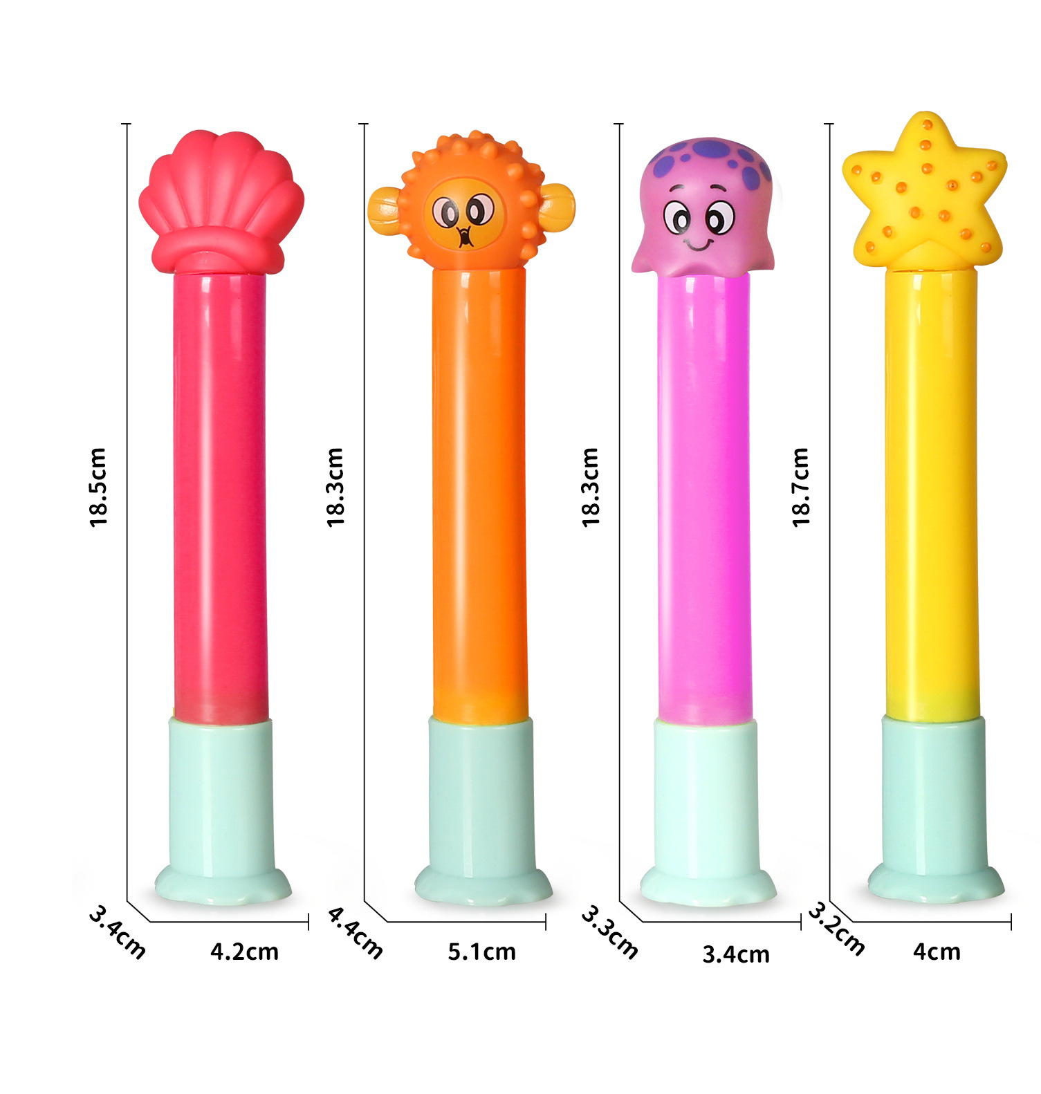 다이빙 스틱 5028(4개)(최소 배치 크기: 100개)