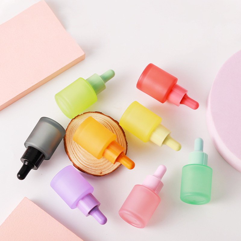 Beiluo スター スポット 20ml マカロン カラーすりガラス エッセンシャル オイル ボトル|undefined