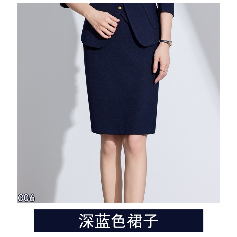 春秋美容师珠宝店新款职业套装长袖西服正装酒店开业庆典工作服|undefined