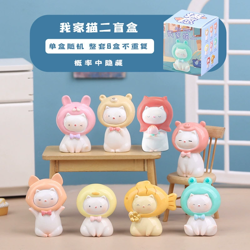 Миньфигурка, настольная игра, кукла, украшения, котик, на удачу, кот