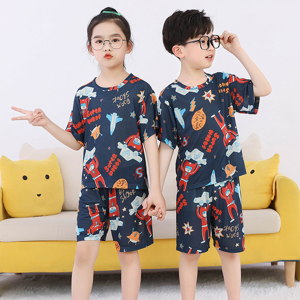 Summer silk shorts for men and women
