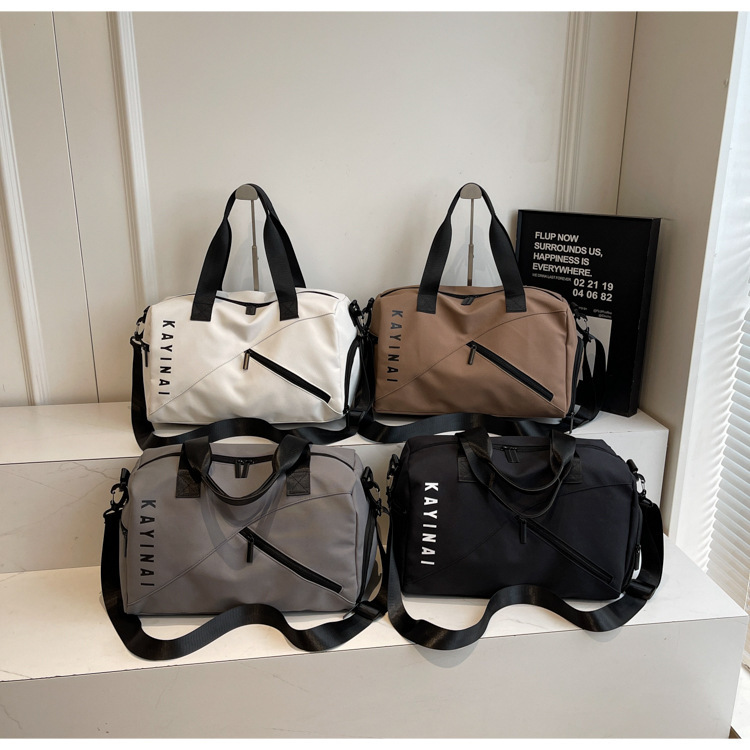 New Cross-border Short-distance Travel Bag Women's Outgoing Storage Shoulder Crossbody Bag Portable Dry and Wet Separate Sports Fitness Bag New Cross-border Short-distance Travel Bag Women's Outgoing Storage Shoulder Crossbody Bag Portable Dry and Wet Separate Sports Fitness Bag