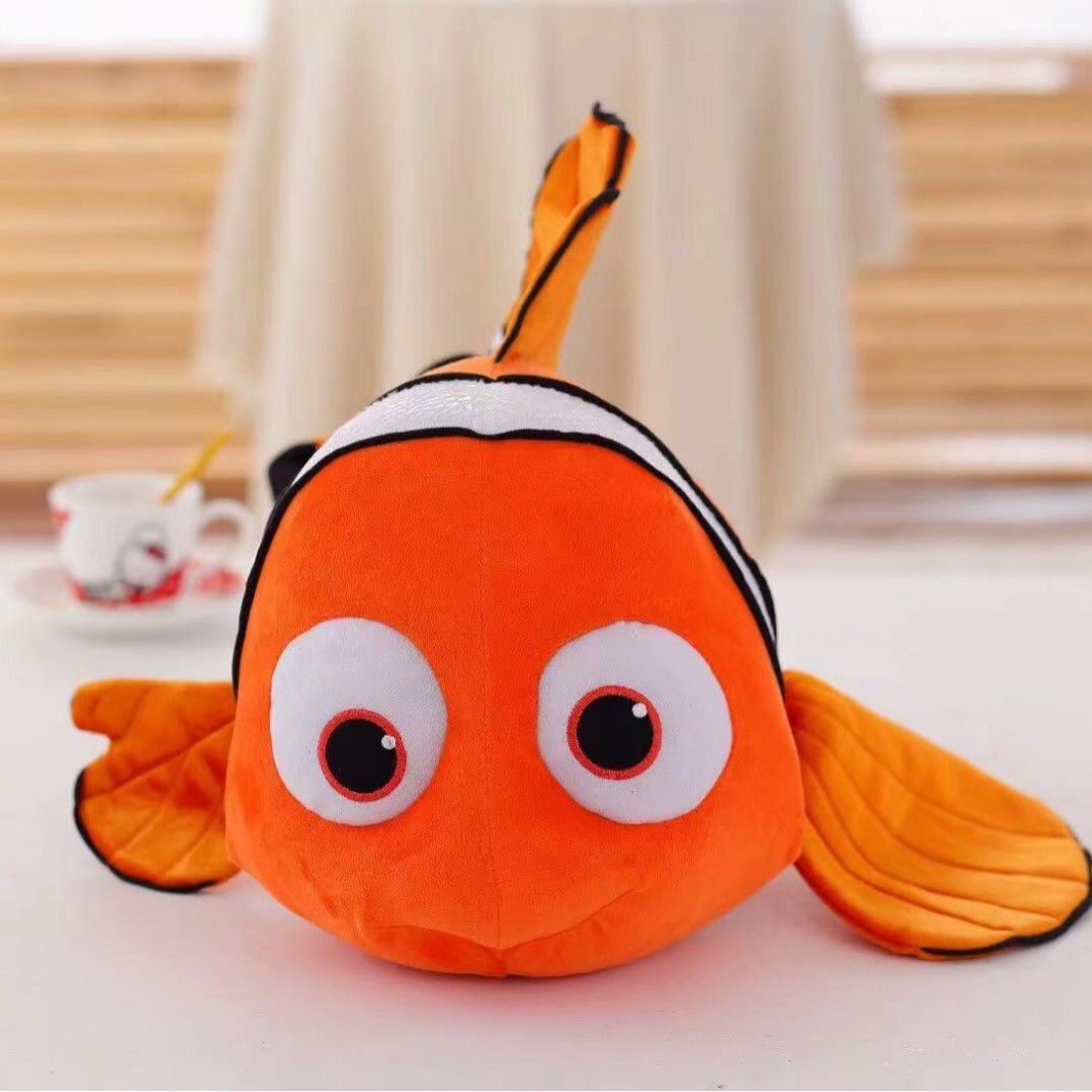 Buscando a Nemo Animal Nemo Pez payaso Muñeca de peluche Almohada Evento para niños Regalos Decoración Decoración