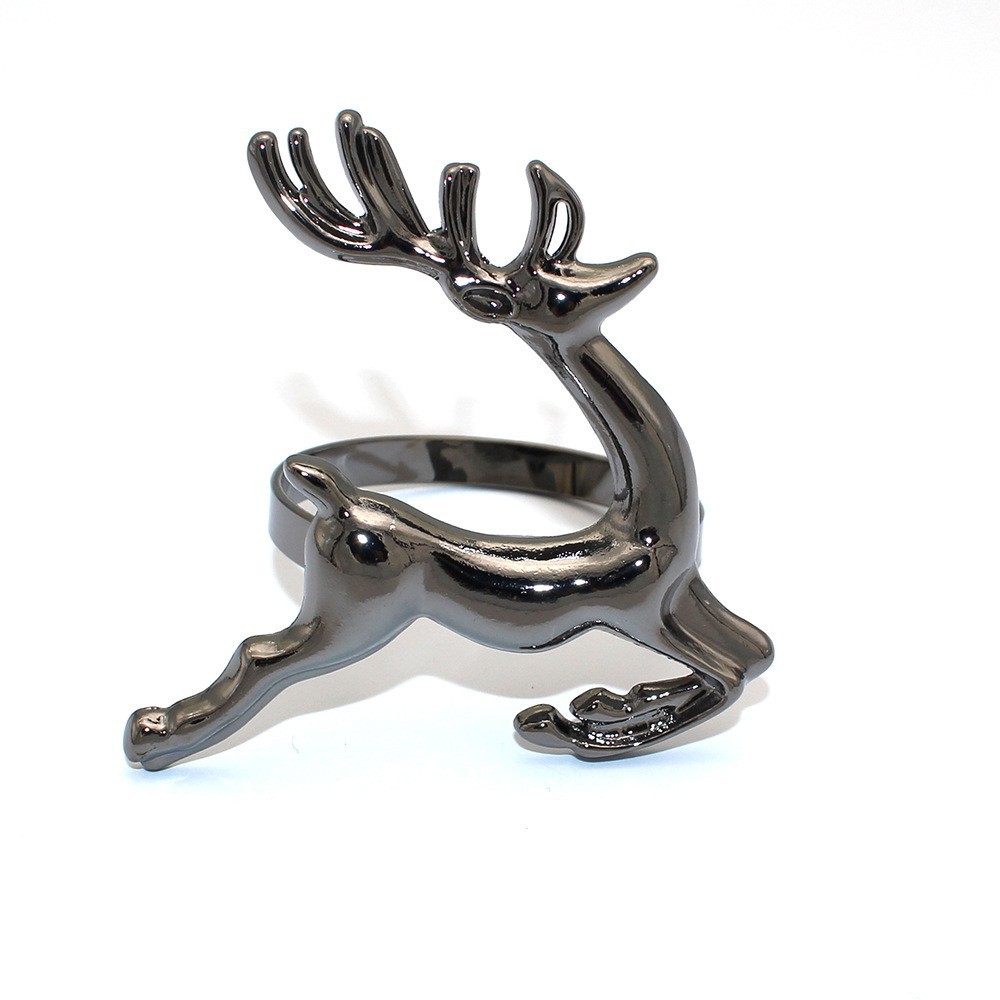 건 블랙 + 플랫 링 + 고품질 광택