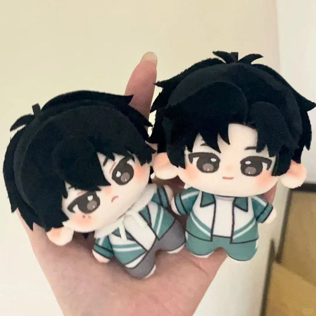 Wait for Me after School, Chen Jing Shen Yufan 10cm Cotton Doll with Printed Body, Anime Celebrity Fan-Made Figurine
