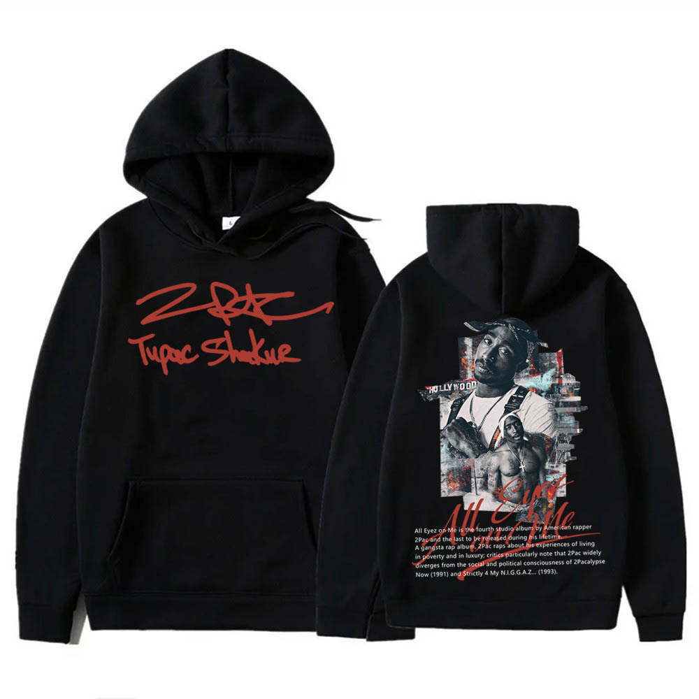 Rapper Tupac 2pac Graphic Hoodie Sweatshirt Hoodies