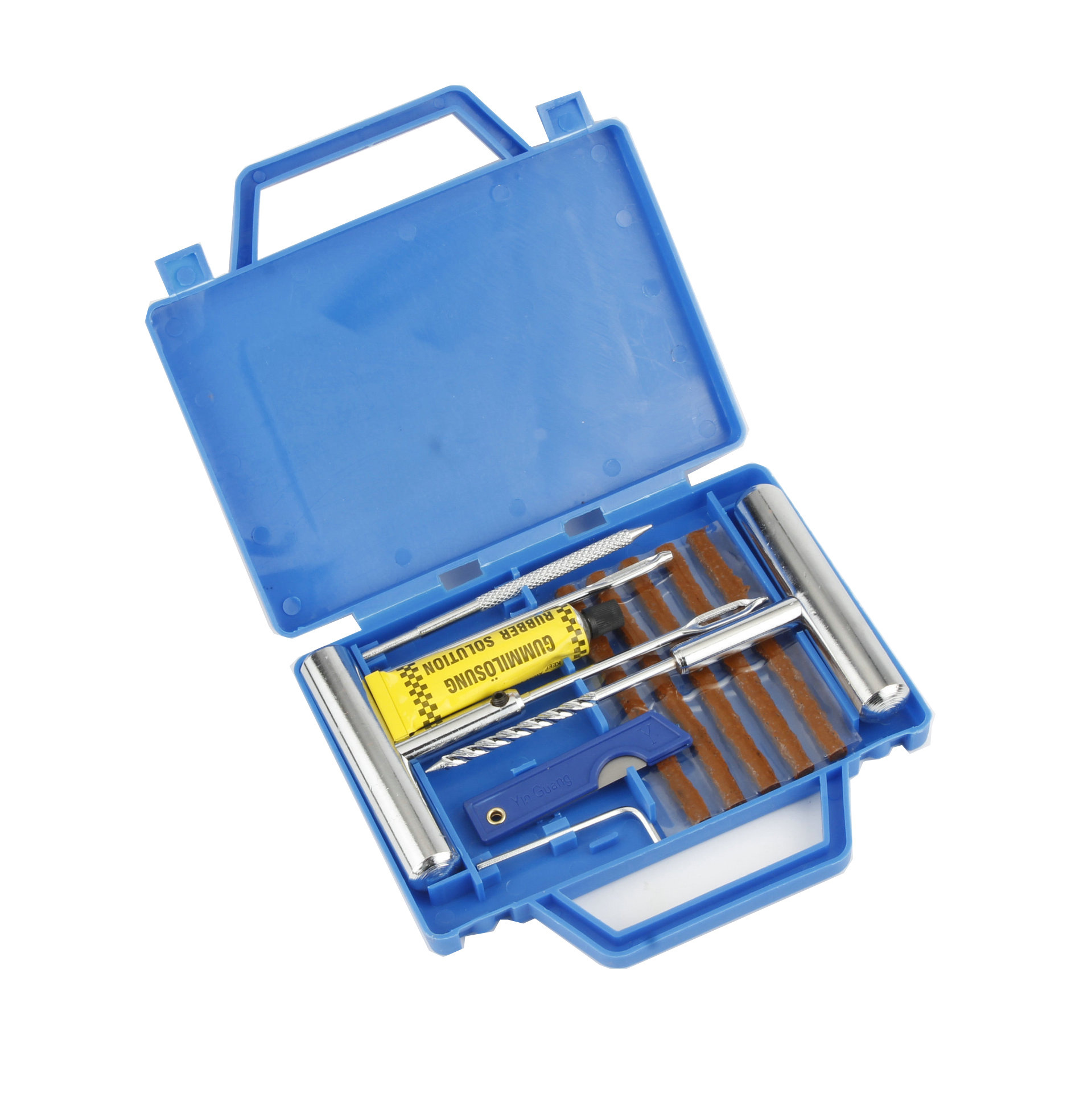 Car Motorcycle Tubeless Tire Repair Tool Kit Emergency Puncture Repair