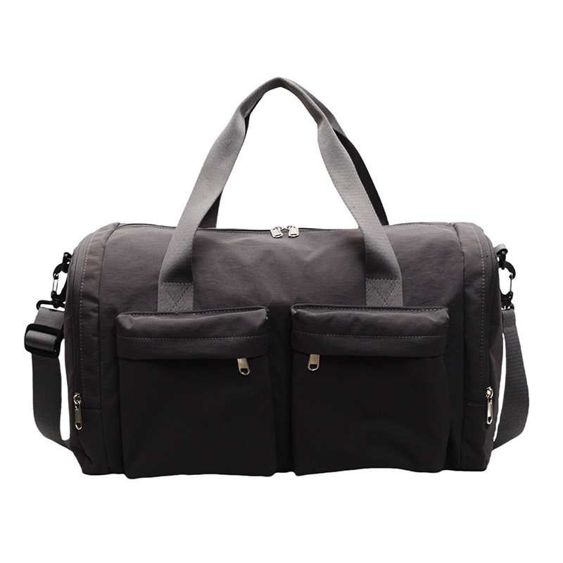 Bolsa de viaje de gran capacidad de textura retro bolso de almohada de moda 2025 nuevo bolso de hombro universal bolso de viaje