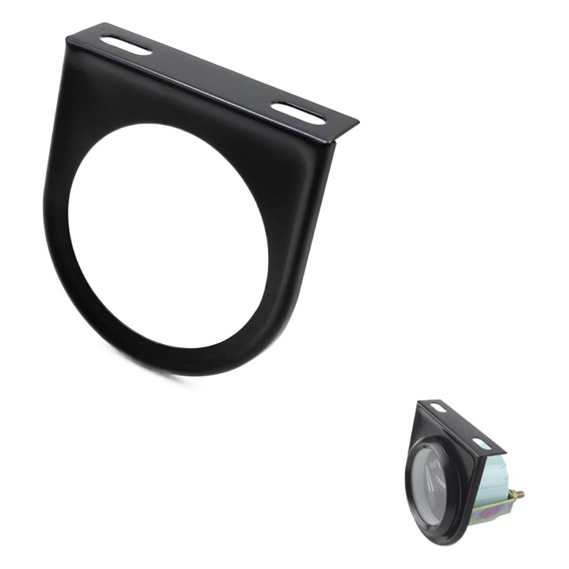 Cruz-frontera caliente venta coche modificado instrumento rack 52mm solo agujero hierro negro instrumento rack auto instrumento Accesorios